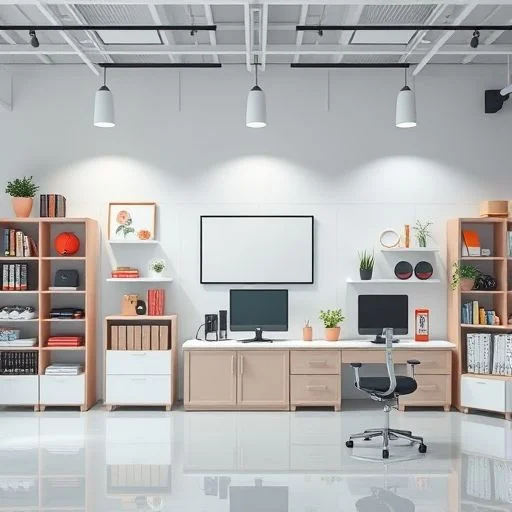 A subtle, deconstructed geometric pattern composed of fine, intersecting lines forming translucent squares and rectangles. The colors are very light, almost monochromatic, using shades of pale grey and off-white with a soft-focus, slightly blurred effect, creating a feeling of modern elegance.